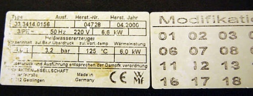 Solgt!Kaffemaskin fra WMF, mod Cafemat V, - 2 / 2