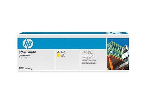 Solgt!HP toner gul CB382A til HP Color