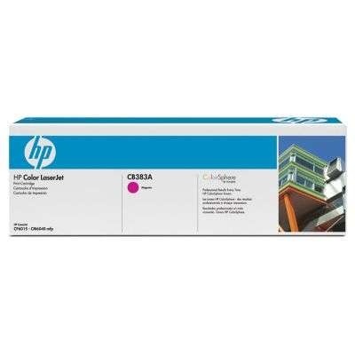 Solgt!HP Toner CB383YC Magenta / Rød til