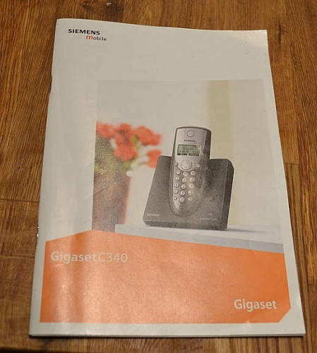Solgt!Siemens trådløs telefon, GigaSet - 2 / 2
