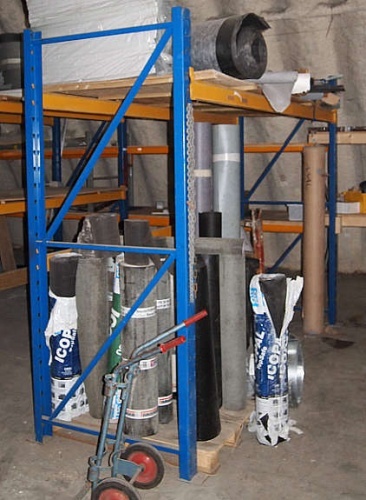 Solgt!Pallereol 250cm høyde, brukt - 1 / 4