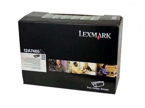 Solgt!Lexmark 12A7465 sort toner til - 2 / 2
