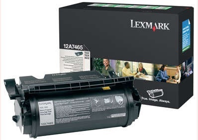 Solgt!Lexmark 12A7465 sort toner til - 1 / 2
