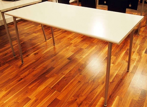 Solgt!Klappbord i hvitt fra Lammhults, - 2 / 6