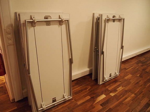 Solgt!Klappbord i hvitt fra Lammhults, - 3 / 6