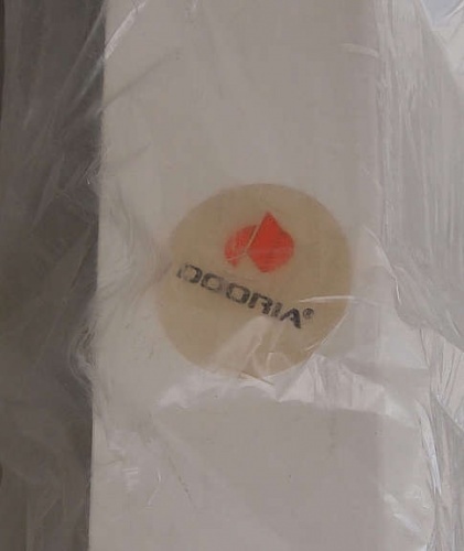 Solgt!Dooria innerdør i hvitt 90x210cm, 1 - 2 / 3