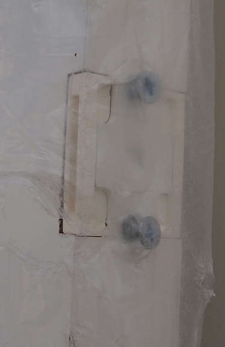 Solgt!Dooria innerdør i hvitt 90x210cm, 1 - 3 / 3