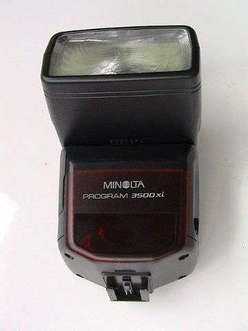 Solgt!Blitz til Minolta modell Program