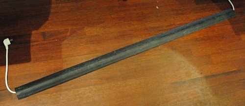 Solgt!Kabellist 154cm i gummi for å