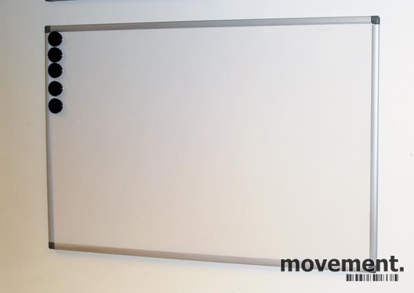Solgt!Vegghengt whiteboard 90x60cm, pent - 1 / 4