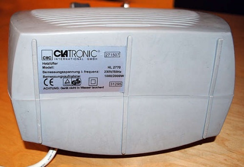 Solgt!Diverse 2000W vifteovner Adax / - 3 / 6