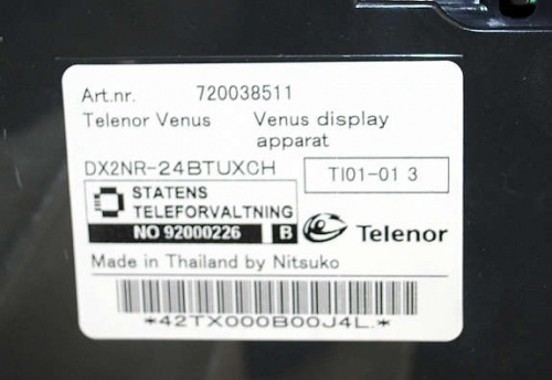 Solgt!Telenor Venus systemapparat for - 2 / 2