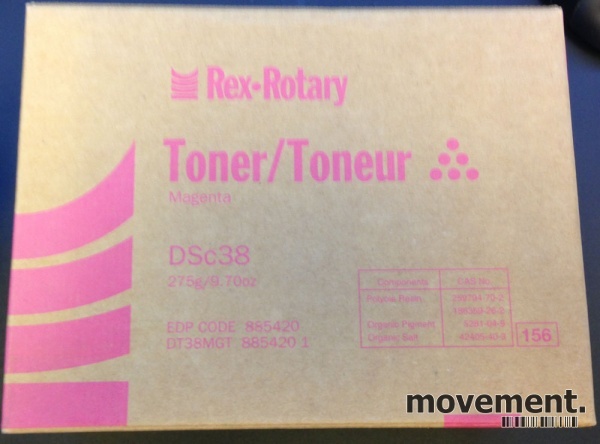 Solgt!NRG 885034 magenta toner DT38 MGT - 2 / 2