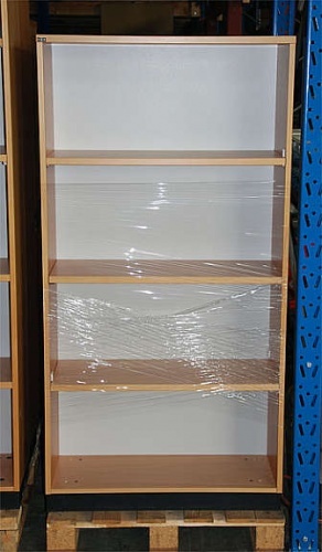 Solgt!EFG Bokhylle / Ringpermreol 155cm