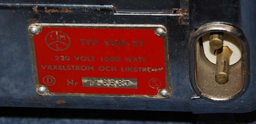 Solgt!50/60-talls elektrisk minigrill / - 3 / 4