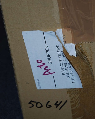 Solgt!Kartong med 33 ruller varseltape - 3 / 3