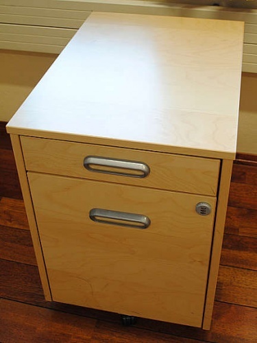 Solgt!Ikea skuffseksjon Galant på hjul - 4 / 5