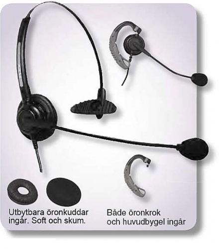 Solgt!Flex Gemini Headset, NYE/ UBRUKTE - 2 / 2