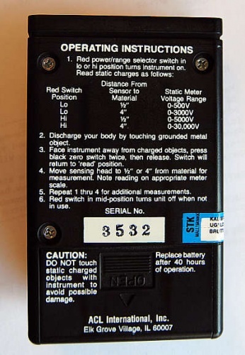 Solgt!ACL Electrostatic Locator Model - 2 / 2