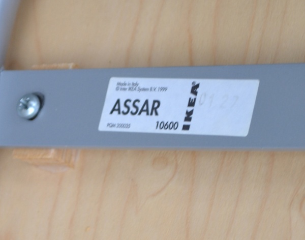Solgt!Stablestol modell Assar fra Ikea, - 2 / 2