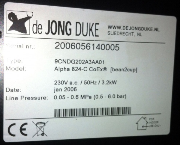 Solgt!Coex kaffemaskin / kaffeautomat - 3 / 3