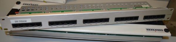 Solgt!Patchepanel for telefon 25porter,