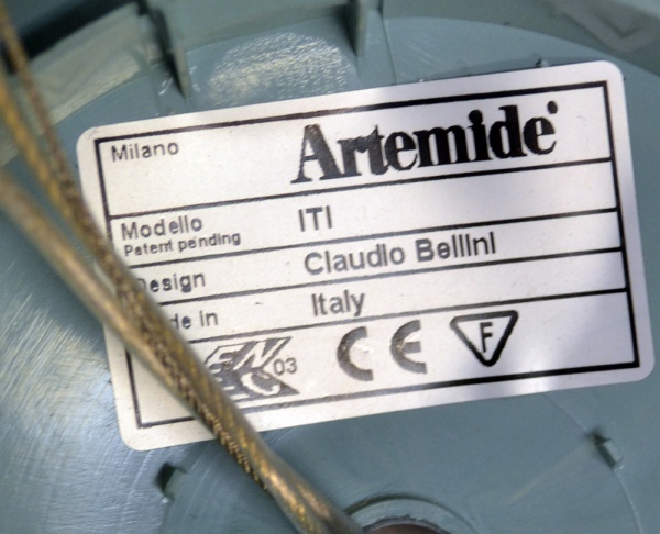 Solgt!Artemide pendellampe modell ITI, - 4 / 4
