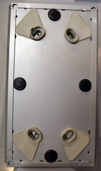 Solgt!Ringeklokkepanel RITTO 3-knappers, - 2 / 3