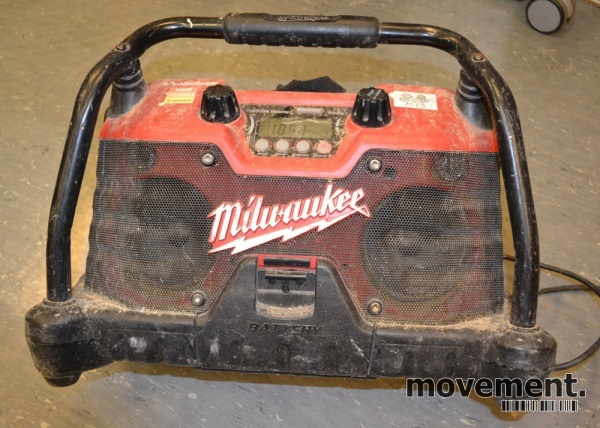 Solgt!Milwaukee byggeplassradio JSR1218, - 2 / 6