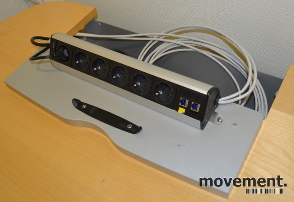 Solgt!Skrivebord fra Duba-B8 i bjerk, med - 2 / 4
