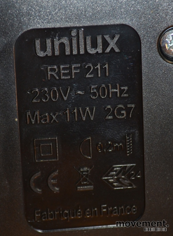 Solgt!Unilux Skrivebordslampe 211/211E i - 5 / 5