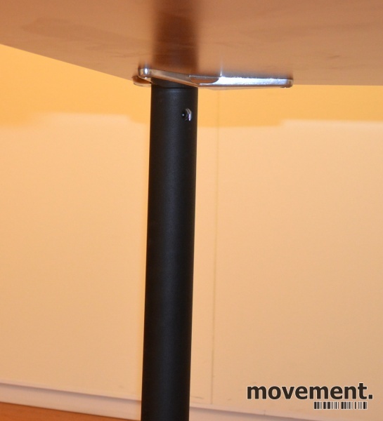 Solgt!Skrivebord 160x80cm i lys valnøtt, - 3 / 3