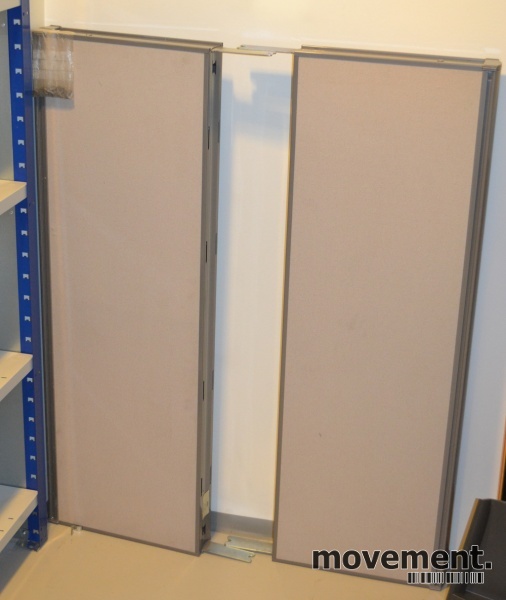 Solgt!Bordskillevegg i grått, 120x66cm, - 3 / 3
