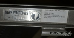 Rapp Pyrotec Branndør med glass 110x210 (u karm)