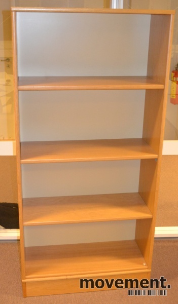 Solgt!Bokhylle i eik, 80cm b, 166cm h, - 1 / 2