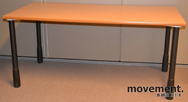 Solgt!Skrivebord i bøk, 160x80cm, pent - 1 / 2