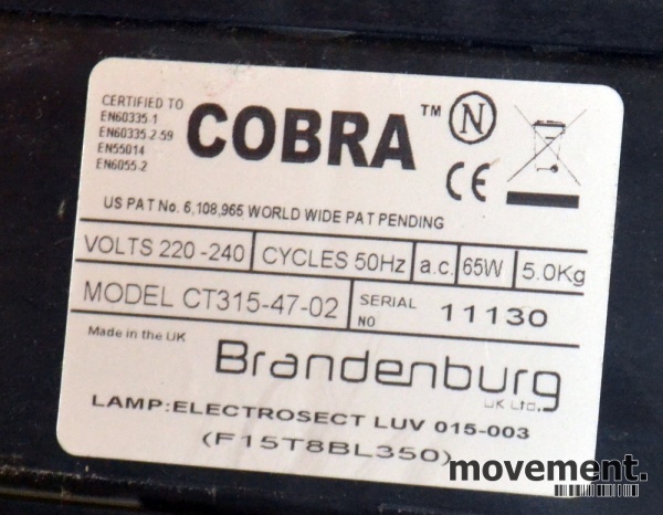 Solgt!Insektsfjerner Cobra CT315-47-02, - 2 / 3