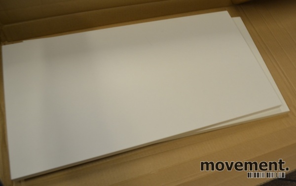 Solgt!HTH Hylleplate hvit 56,7b x 30,8d, - 1 / 3