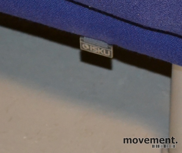 Solgt!Sofa i blålilla, for kontor fra - 3 / 3