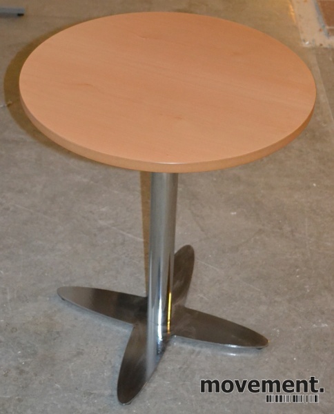 Solgt!Rundt bord i bøk, Ø=60cm H=71cm, - 2 / 2
