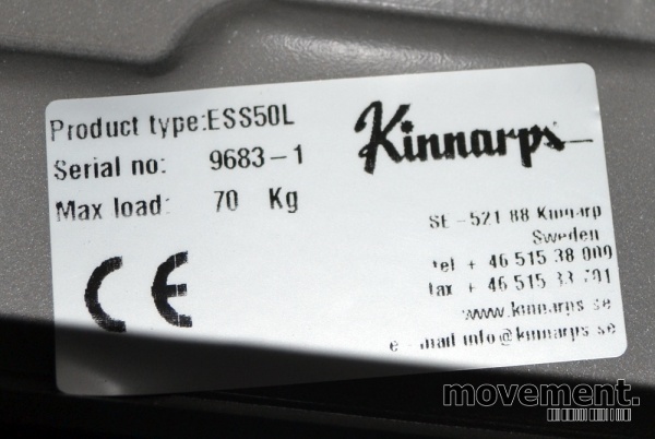 Solgt!Kinnarps 1-punkts elektrisk - 2 / 2