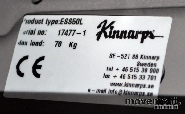 Solgt!Kinnarps E-serie hjørnepult i bøk, - 3 / 3