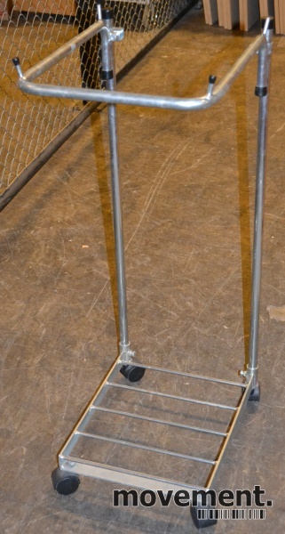 Solgt!Søppelstativ for søppelsekk, 95cm