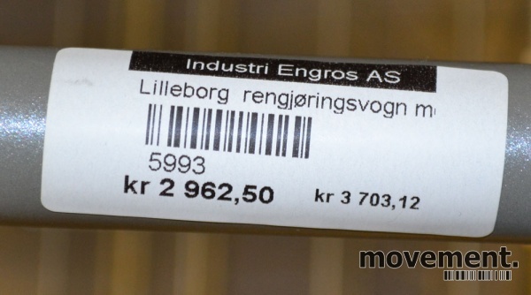 Solgt!Rengjøringsvogn fra Lilleborg, - 2 / 4