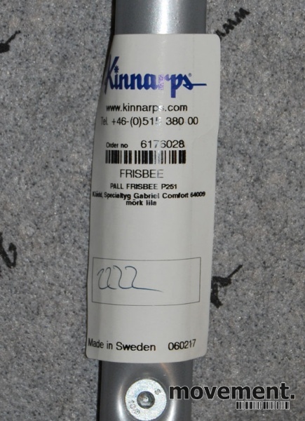 Solgt!Kinnarps Pall Frisbee P251 barkrakk - 2 / 2