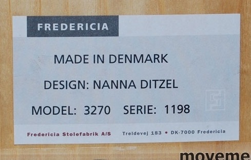 Solgt!Fredericia dansk designstol, Tempa - 4 / 5