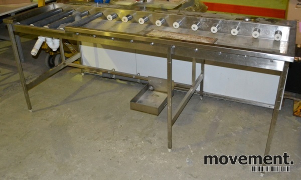 Solgt!Oppvaskbenker for storkjøkken med - 1 / 9