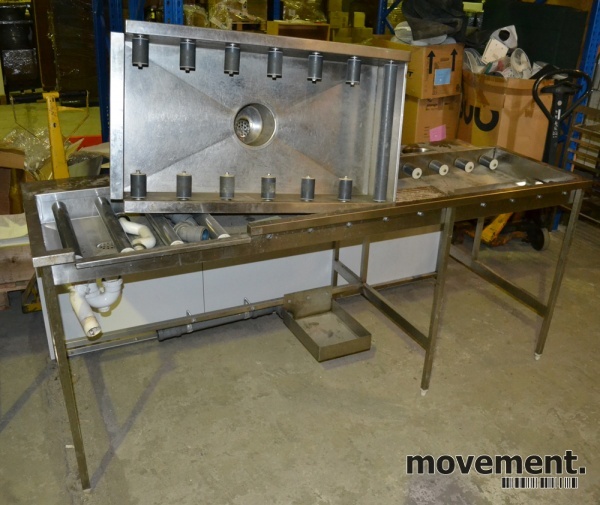 Solgt!Oppvaskbenker for storkjøkken med - 9 / 9