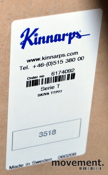 Solgt!Kinnarps T-serie kvadratisk bord i - 2 / 2