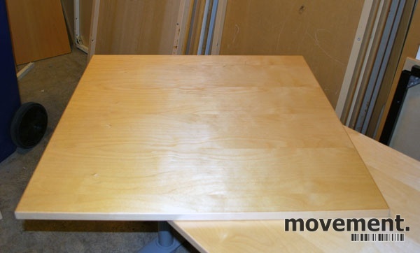 Solgt!Kinnarps T-serie bordplate i bjerk - 1 / 2